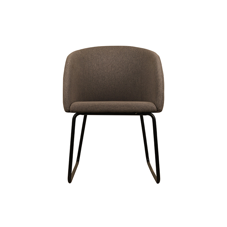 Sillas de comedor domésticas nórdicas lujosas sillas de respaldo de hierro forjado modernas y simples sillas de mesa de mesa de comedor taburetes