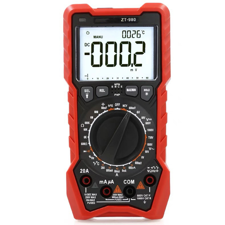 万用表电工专用智能高精度数字自动高速多功能万用表智能防烧