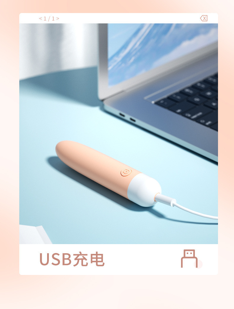 Laile Bumblebee Mini Vibrator for Women, Silicone, One-Button Control, Quiet — detail image 26