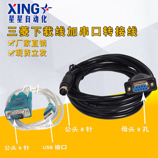 ����PLC������|FX1N/1S/GA���d��RS232����9�ה�����SC-11/SC-09