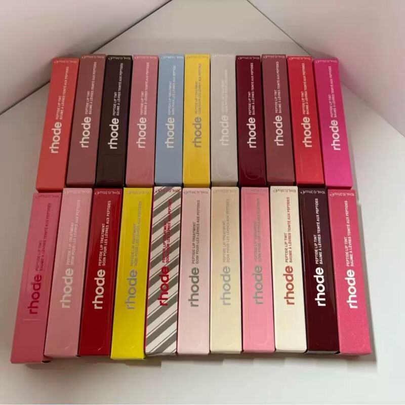 Cross-Border In-Stock Rhode Hailey Lip Gloss Tinted Lipstick Jelly Bean Fine Shimmer Lip Glaze Hailey Moisturizing Cross-Border In-Stock Rhode Hailey Lip Gloss Tinted Lipstick Jelly Bean Fine Shimmer Lip Glaze Hailey Moisturizing