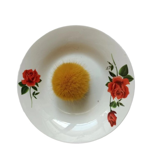 Imitation mink fur ball earrings, fur ball, artificial fur diy jewelry, hair accessories, small fur ball, decorative accessories, mink fur ball