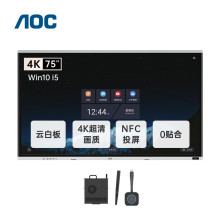 AOC 75Ӣ��4K���hƽ��75T34V+���ܹP+Ͷ����+OPS �����|��ҕ�l��