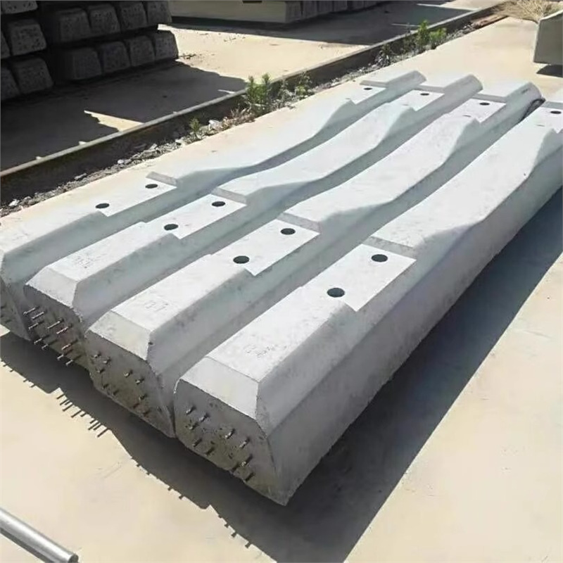 广东江门铁路矿用水泥枕木混凝土轨枕 新二型枕 水泥轨枕 水泥木