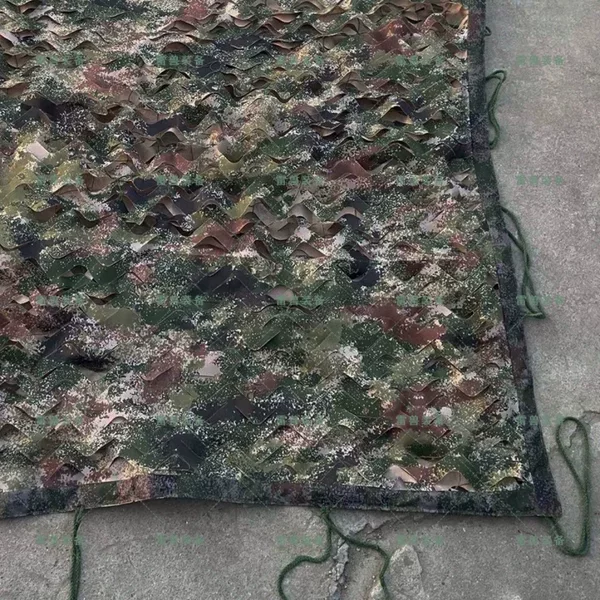 Double-Sided Three-Layer Camouflage Mesh+Net+Cloth Outdoor Sunshade and Sunscreen Net Double-Sided Double-Layer Starry Sky Camouflage Net