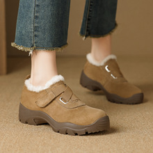 �Ӻ����ë��Ь�¿����e�\���L4.5cm���ħ�g�N��Ƥ�͎�ѩ��Ь