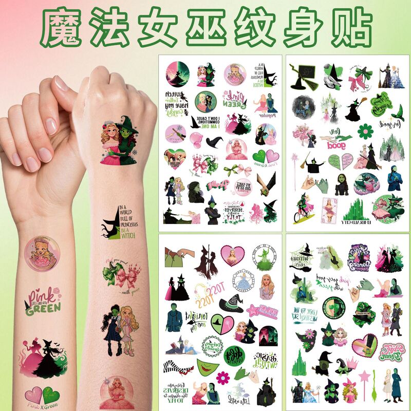 Amazon for Dark Magic Wicked Witch Tattoo Sticker Temporary Tattoo Sticker for Movie Cartoon Characters Amazon for Dark Magic Wicked Witch Tattoo Sticker Temporary Tattoo Sticker for Movie Cartoon Characters