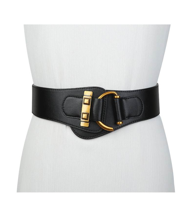 Basic Solid Color Pu Leather Women's Leather Belts display picture 1