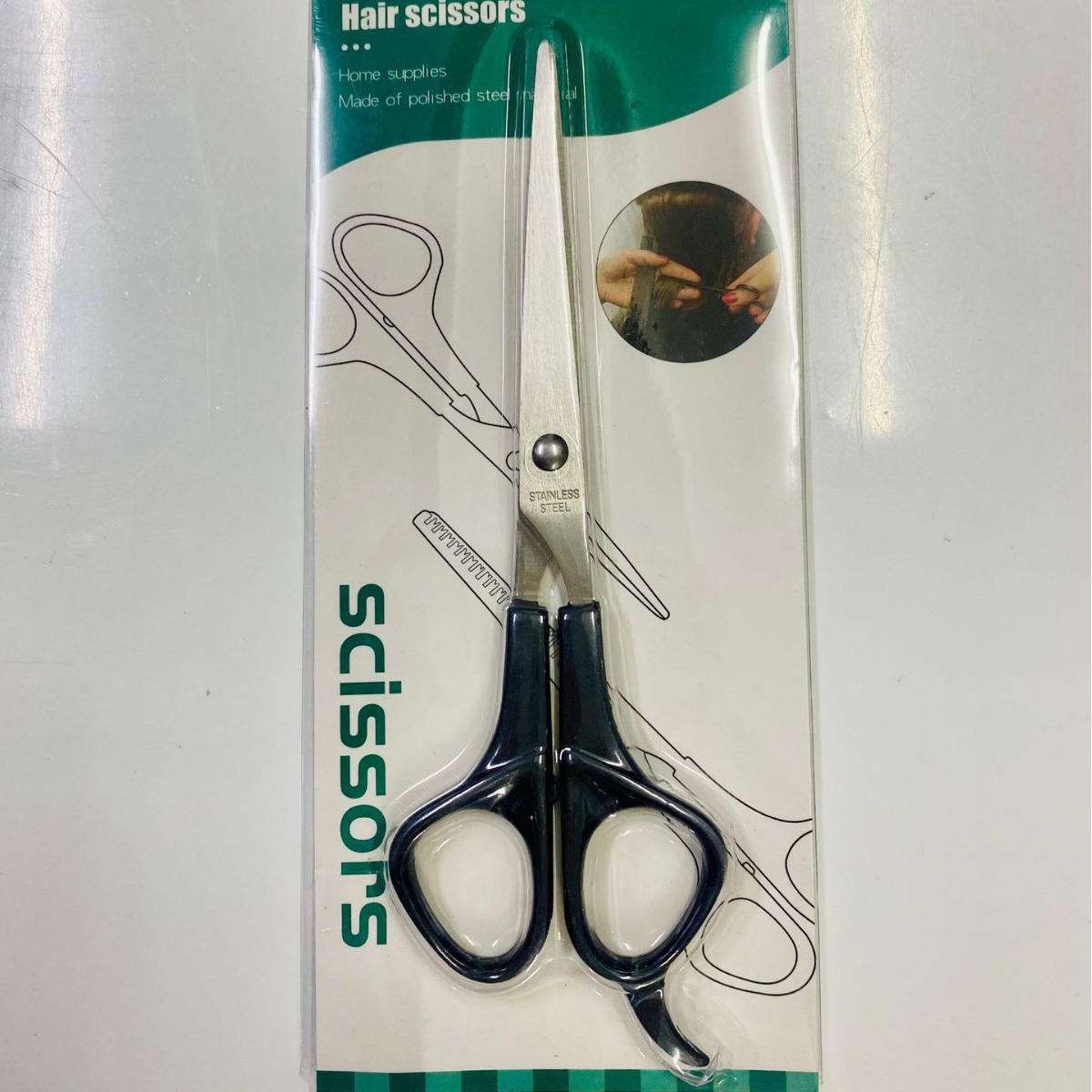 Herramientas de belleza al por mayor corte de pelo acero inoxidable dientes delgados tijeras tijeras planas tijeras para mascotas conjunto de tarjetas