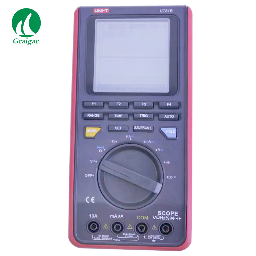 Uni-T UT81B数字万用表交流/直流电压电流示波器万用表