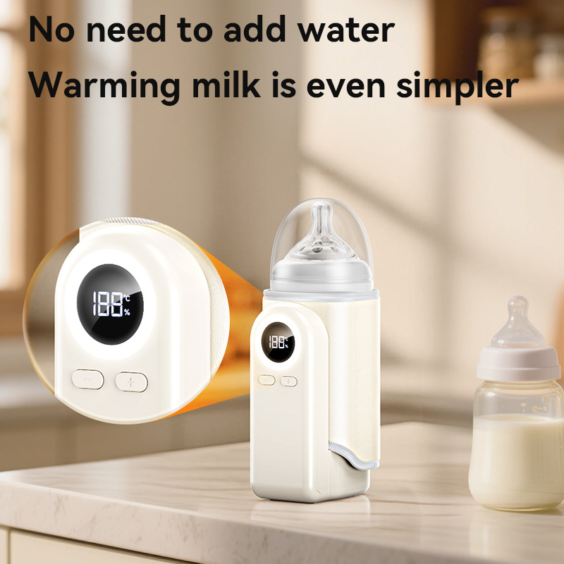 Cross-border baby thermostatic bottle thermos portable car-mounted milk warmer out of hot milk warm milk artifact heating set