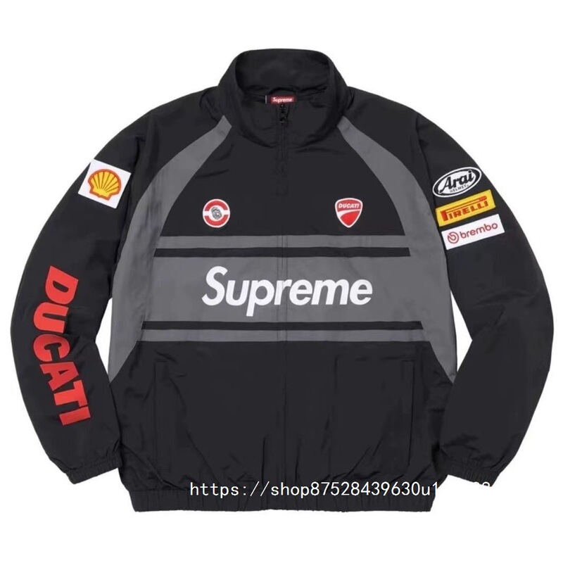 24Ss Ducati Track Jacket Ducati Co-Branded Racing Uniform Jacket Motorcycle Jacket Wholesale