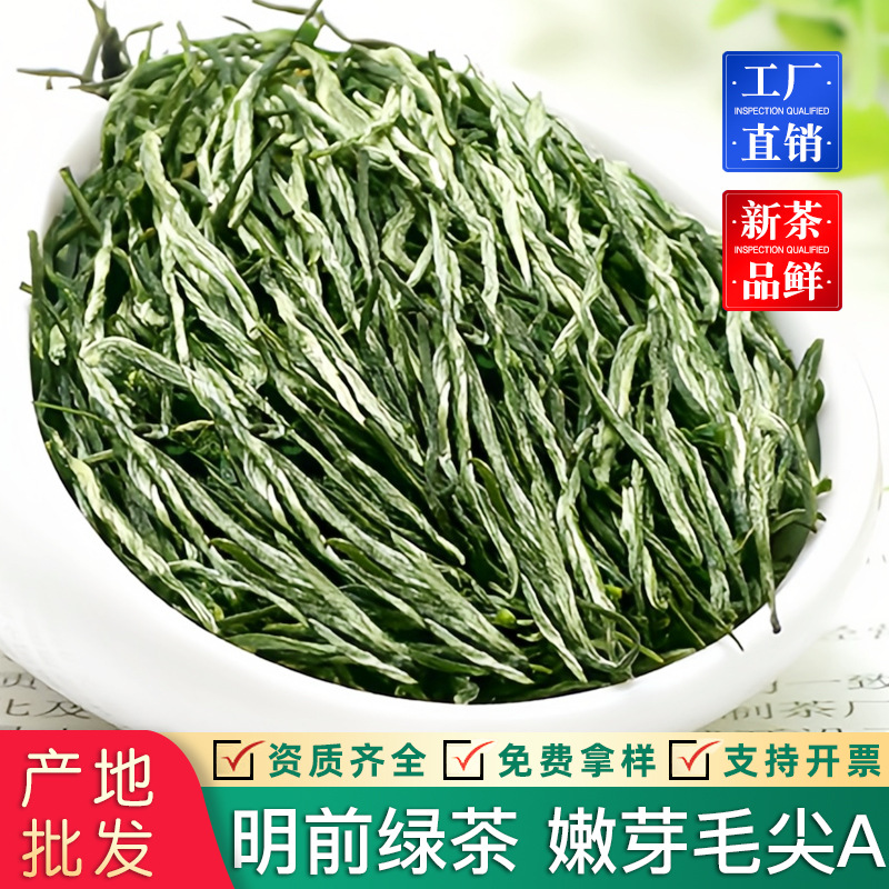 2025新茶明前毛尖茶A浓香型绿茶有信阳古丈源产毛尖散装茶叶批发