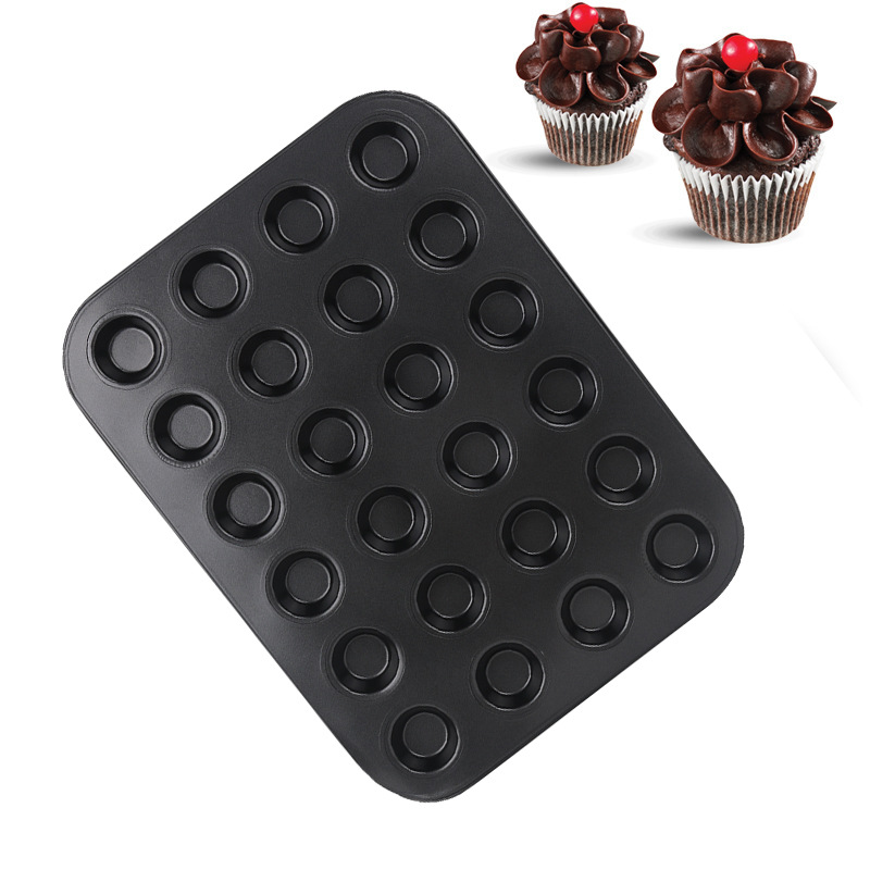 Baking tools Home 6-piece cupcake mold Non-stick coating small cupcake pan