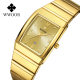 WWOOR steel belt 8888 business fashion Men's square watch waterproof quartz movement factory wholesale men's watch