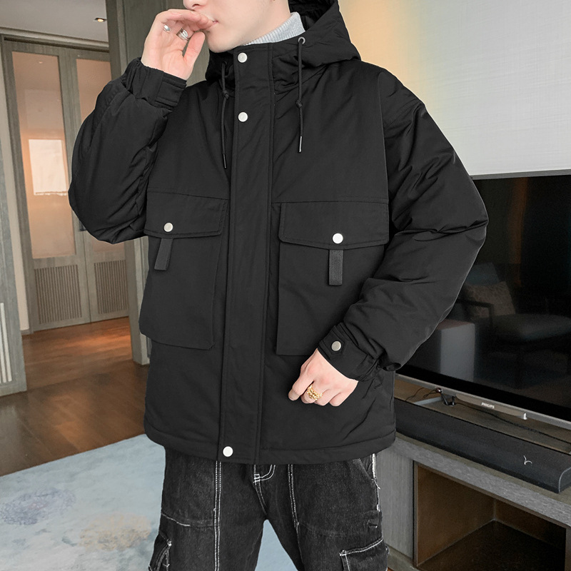 Men's Clothing cotton padded jackets for men, couples' workwear, warm and casual jackets, new winter fashion brand cotton padded jackets_voghion.com