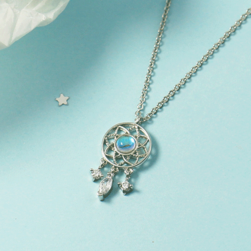Collana acchiappasogni moonlight con pendente donna elegante_voghion.com