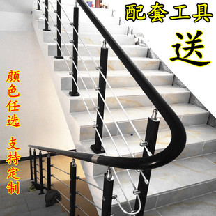 Stair Handrail Accessories Column Balcony Elderly Pvc Fence Indoor Kidsren's Home Modern Self-Installed Guardrail