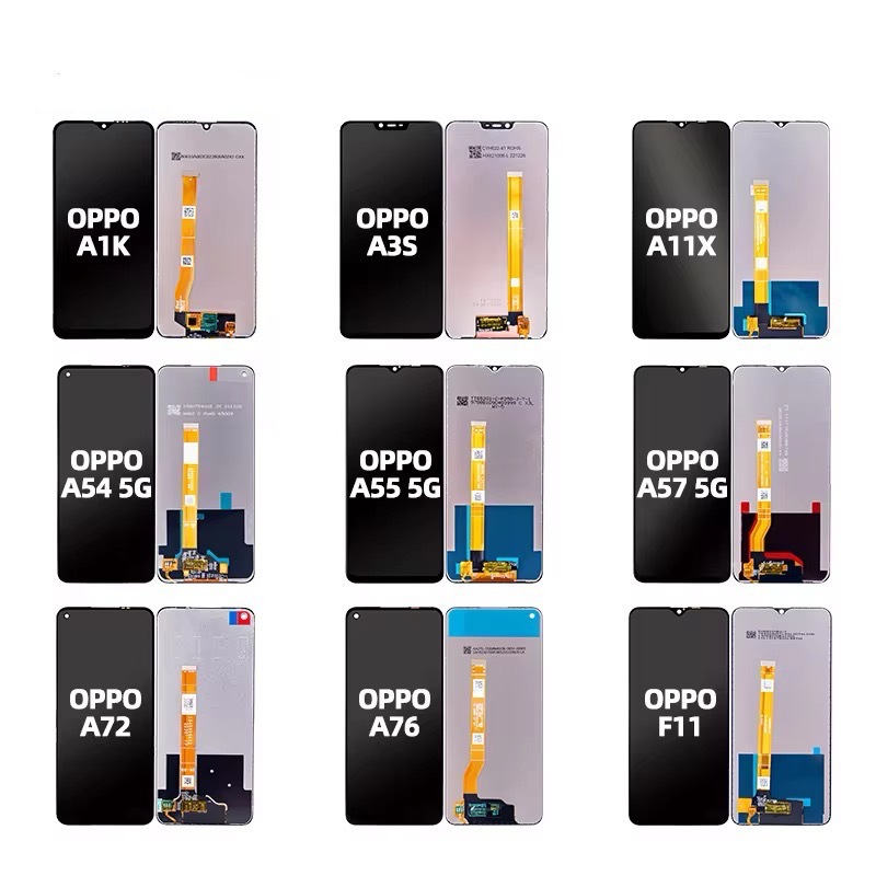 Aplicable a OP A58 4g A57 A54 Asamblea de pantalla LCD de teléfono móvil A5 2020 A9 A8 A77