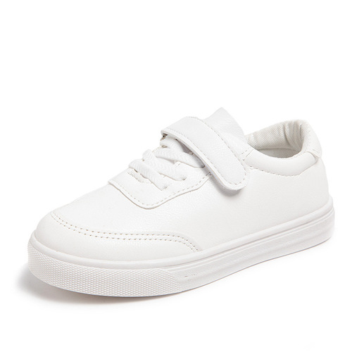 Spring New Children's White Sneakers Summer Girls Shoes White Platform Shoes Boys Primary School Students Shoes Hui Li Same Version