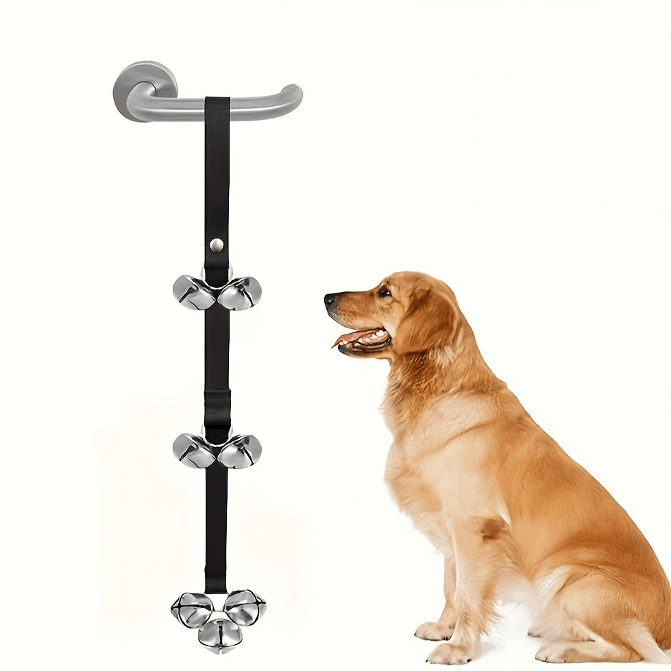 Трансграничные нейлонные собаки выходят на колокольчики, поводыри, собаки-поводыри, домашние животные, металлические дверные колокольчики, товары для домашних животных, дверные колокольчики