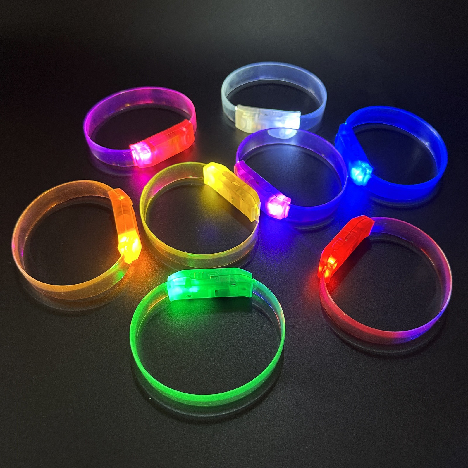 Pulsera luminosa Concierto Pulsera de apoyo de los fans Bar KTV Benting Di Pulsera intermitente Pulsera luminosa LED