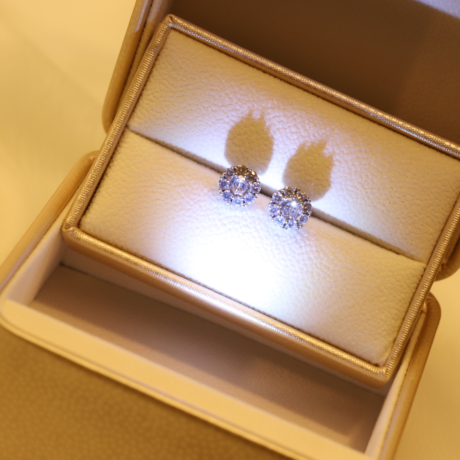 Set de joyería para mujer collar y pendientes con anillos_voghion.com