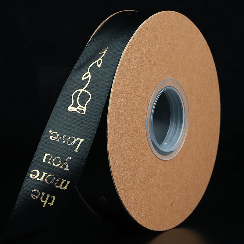 Negro-Rosa * 45 yardas/rollo * 2,5 cm de ancho