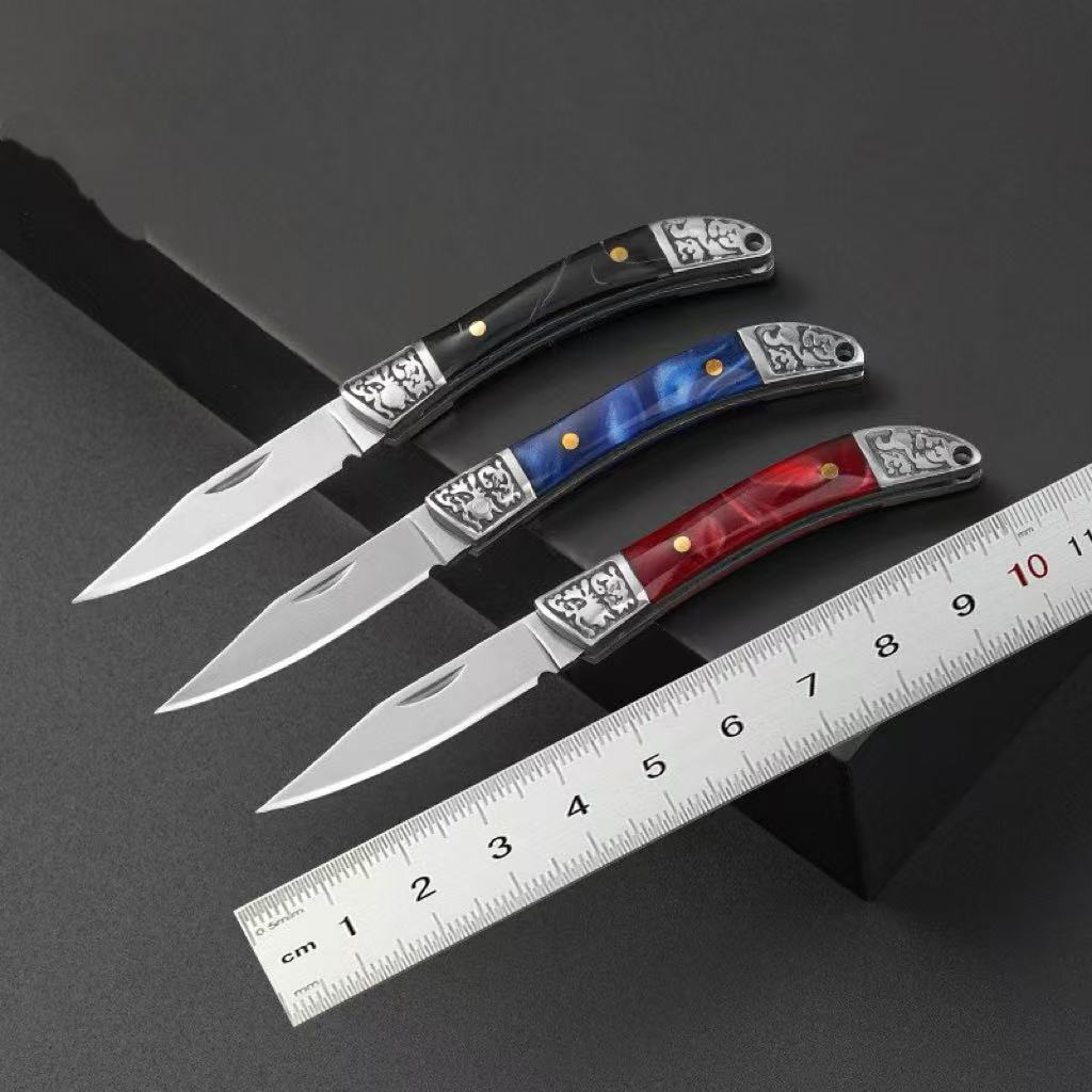 厂家批发迷你折叠刀锋利随身便携美工小刀开箱小刀口袋刀露营野营