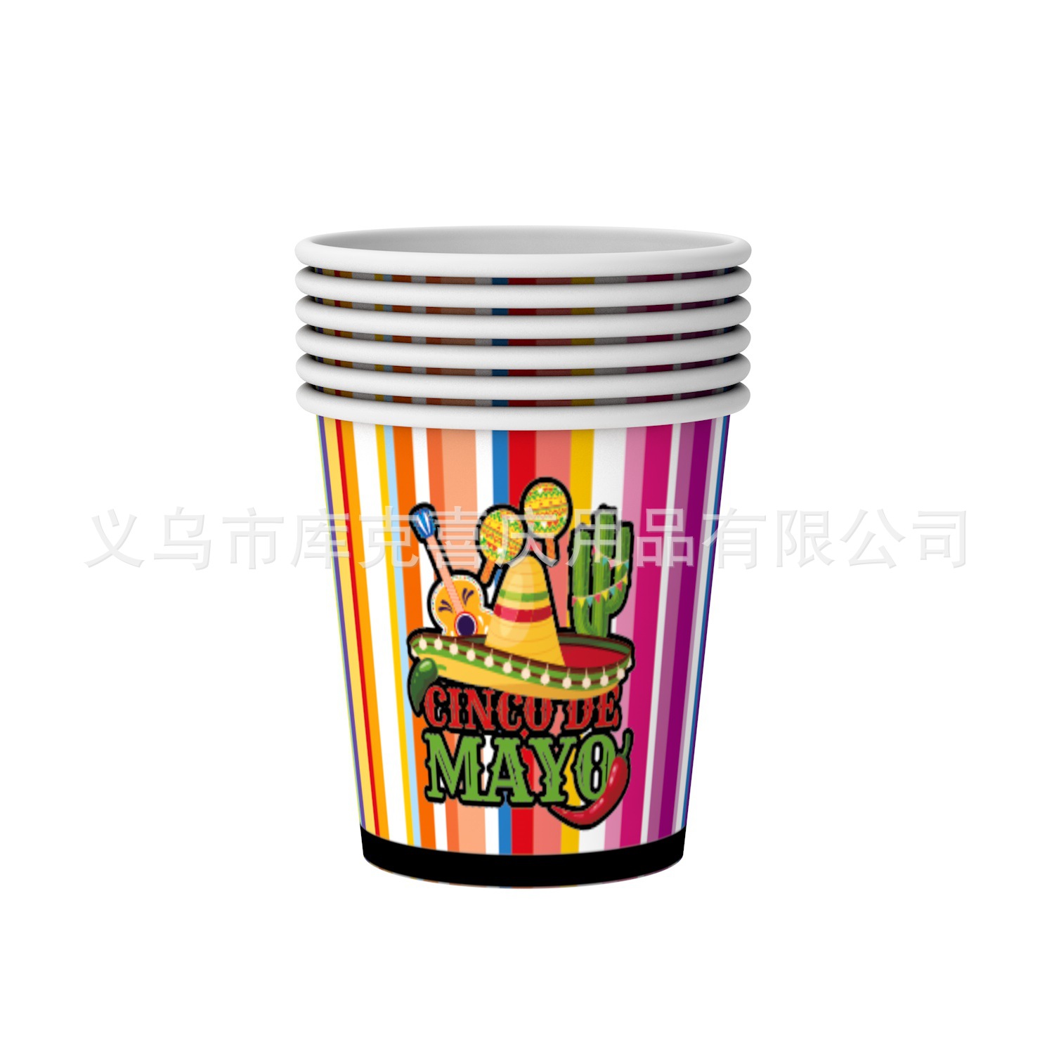 Nuevo México carnaval fiesta vajilla decoración suministros Festival tire bandera cena placa papel tejido decoración traje