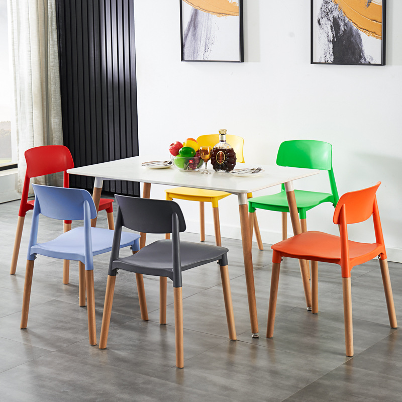 餐椅塑料北欧洽谈桌咖啡厅酒店家具现代休闲餐桌椅组合 厂家直供