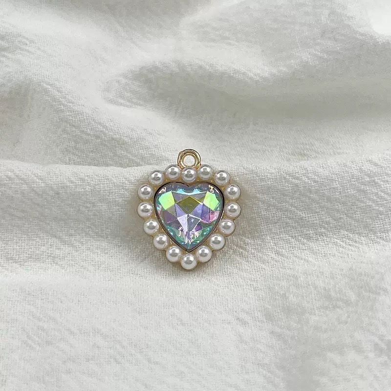 Collar para mascotas, gato, collar de perlas, collar de perro, collar, colgante de amor retro, adornos de cuello lindo para gatos y perros