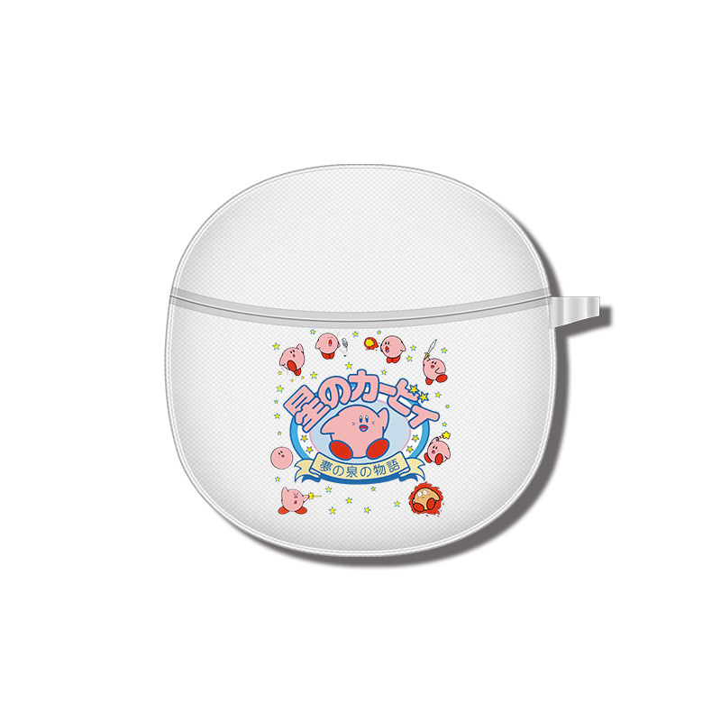 Compatible wireless headphones, transparent creative cartoon protective case, bluetooth