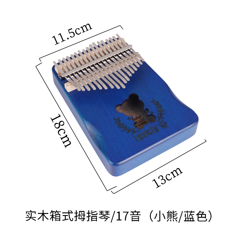 Wen Sheng 21 tonos pulgma 17 tonos pulgma Kalinba 17 tonos pulgma kalimba instrumento musical