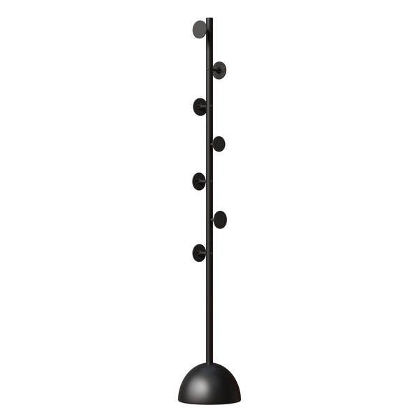 Porch metal floor-standing clothes rack modern style living room…