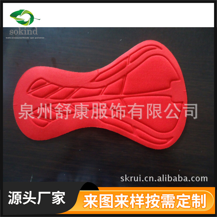 越野摩托车骑行背带裤海绵坐垫速干透气吸湿排汗骑行短裤坐垫制造