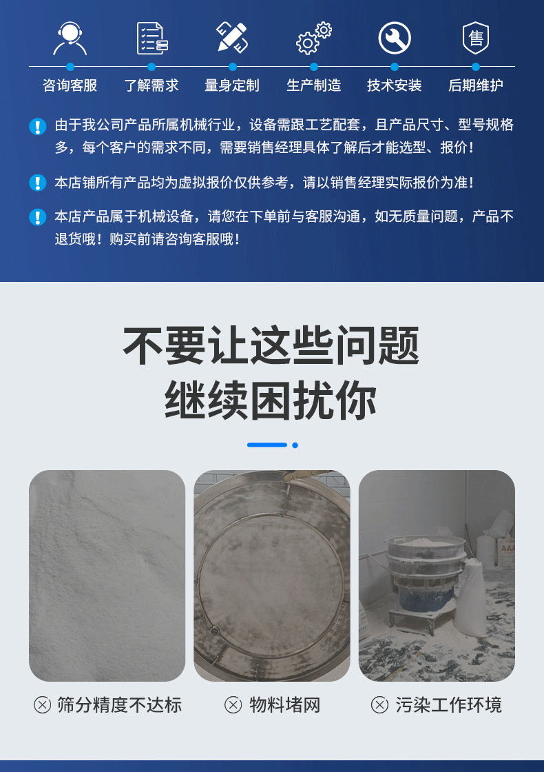 Вибросито Wanbolite WB0520-1P из углеродистой стали (1 слой)