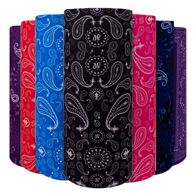 Seamless Multifunctional Magic Headscarf Bicycle Riding Mask Dustproof Versatile Face Towel Neck Cover Windproof Sun Protection Neck Scarf