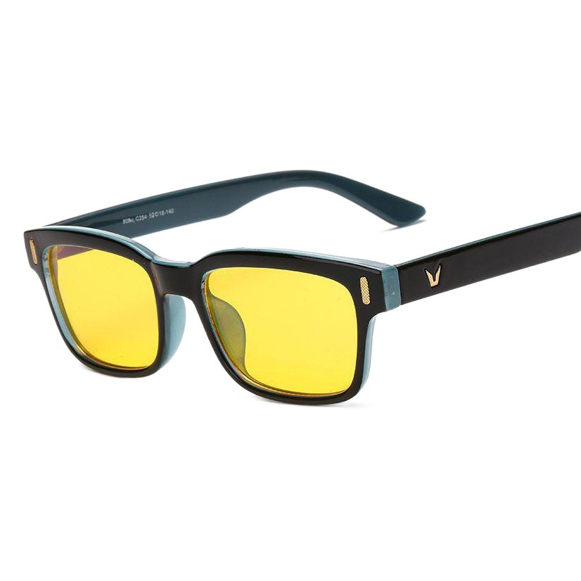 【H8084】Gafas anti-luz azul al por mayor de fábrica, estilo coreano, gafas protectoras para hombres y mujeres, gafas para computadora, visión nocturna