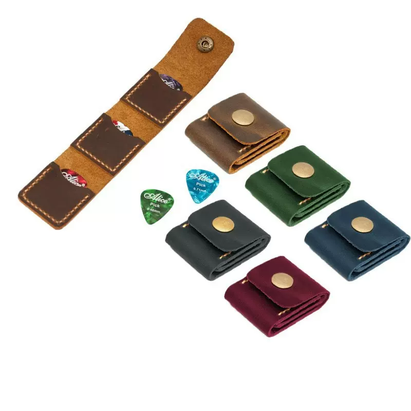 现货SD卡卡套 通用SIM卡保护皮套 3个装相机储存卡袋 吉它拨片包