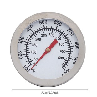 Oven Thermometer Stainless Steel Bimetal Barbecue Thermometer Bbq Oven Thermometer Barbecue Tools