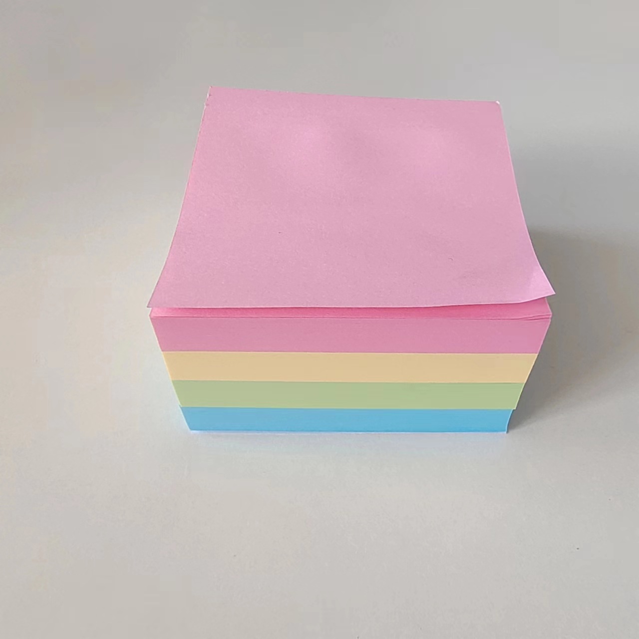 Post-it de color combinado de alta adhesión oficina desgarrable n pegada de estudiantes lindo mensaje de papel de nota de papel de nota de libro de mano image 6
