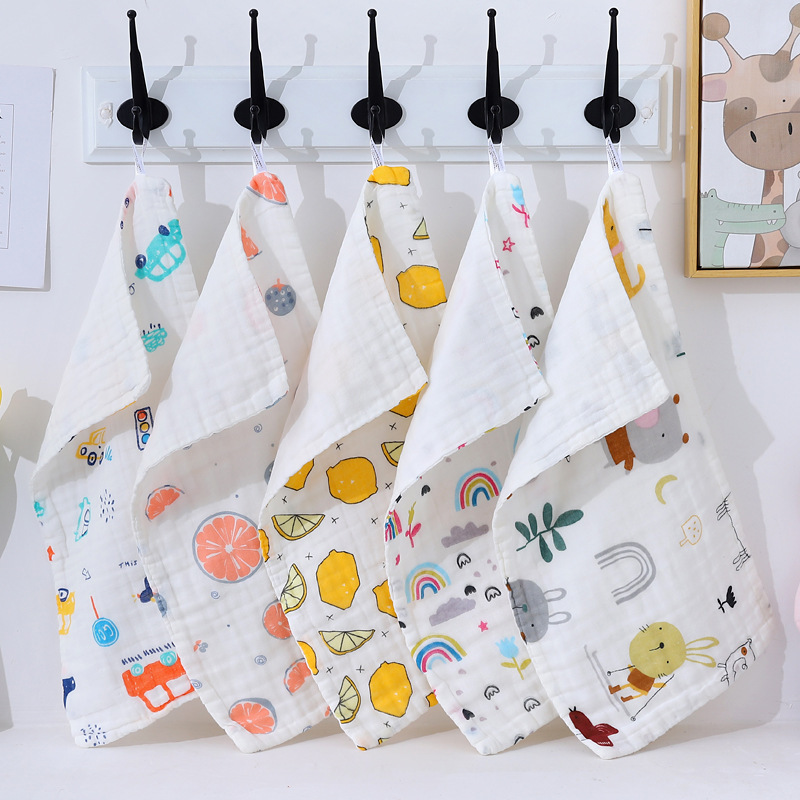 Pure Cotton Six-Layer Gauze Type a Adult Women's and Children's Face Wash Towel, Foam Cotton High-Density Children's Towel, Infant Towel Pure Cotton Six-Layer Gauze Type a Adult Women's and Children's Face Wash Towel, Foam Cotton High-Density Children's Towel, Infant Towel