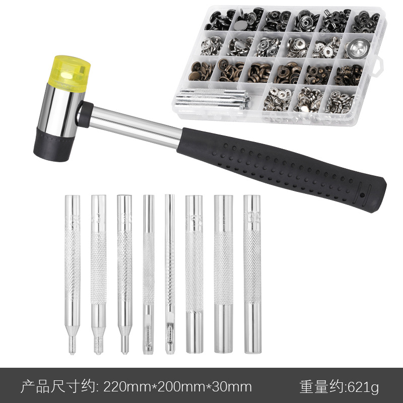 Cross-border 633 655 831 traje de hebilla de cuatro juntas de metal redondo hebilla de cobre ropa para niños y madre botón accesorios de equipaje botón