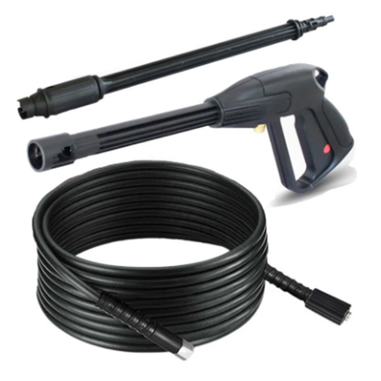 M14螺纹式高压水枪加水管M22螺纹15MM插芯适用家用清洗机