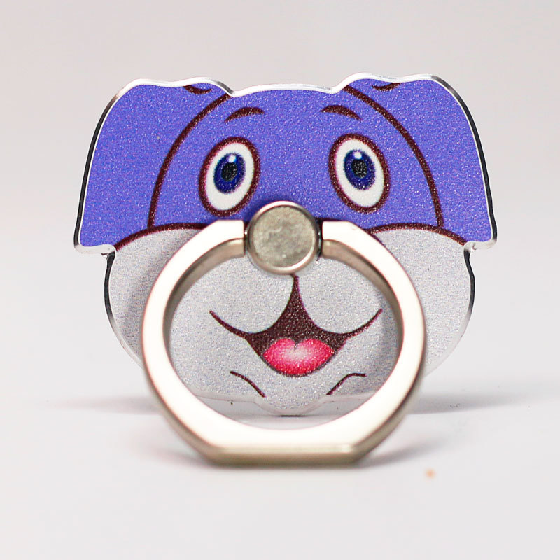 Mobile phone ring buckle bracket ring aluminum alloy mobile phone desktop cartoon cute gift spot wholesale mobile phone bracket