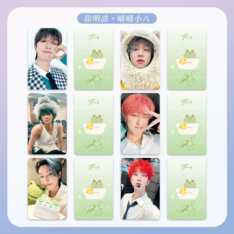 K-pop mini photo card set (Seventeen style) — 6-photo designs, 30-style collectible cards