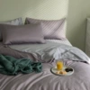 Elegant purple gray e