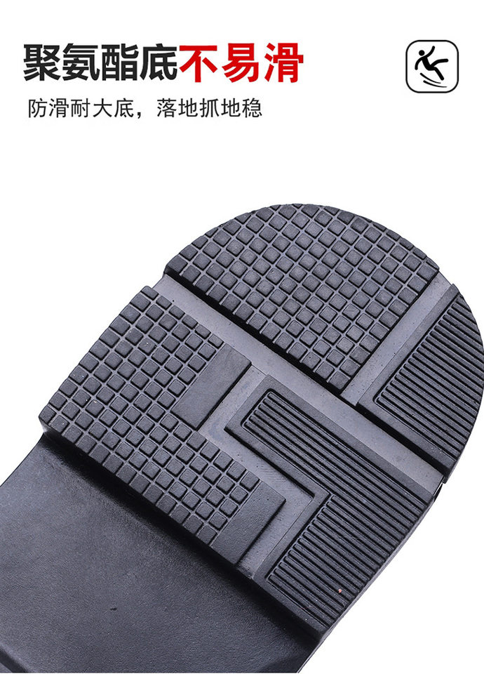 Dép sandal nam mũi rộng thoáng khí khóa dán phong cách Hàn Quốc — Màu nâu, màu đen chi tiết 12
