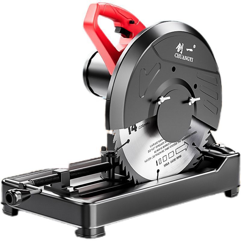 创一大功率钢材机切割机木工电锯多功能砂轮木材家用柴禾锯圆盘锯